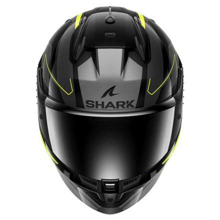 Shark D-Skwal 3 Sizler Integraalhelm, Zwart-Antraciet-Fluor (3 van 3)