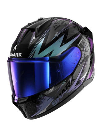 Shark D-Skwal 3 Blast-R Integraalhelm, Zwart-Groen (1 van 3)