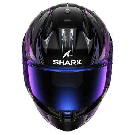 Shark D-Skwal 3 Blast-R Integraalhelm, Zwart-Groen (3 van 3)