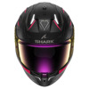 Shark Skwal i3 Linik Mat Integraalhelm, Zwart-Paars-Antraciet (Afbeelding 3 van 3)