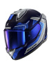 Shark Skwal i3 Rhad Integraalhelm, Blauw-Zilver (Afbeelding 1 van 3)
