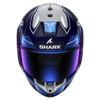 Shark Skwal i3 Rhad Integraalhelm, Blauw-Zilver (Afbeelding 3 van 3)
