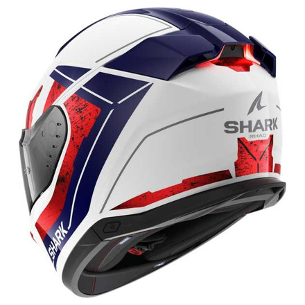 Shark Skwal i3 Rhad Integraalhelm, Wit-Rood (2 van 3)