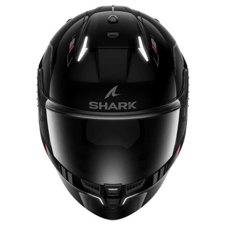 Shark Skwal i3 Blank SP Integraalhelm, Zwart-Grijs-Rood (3 van 3)