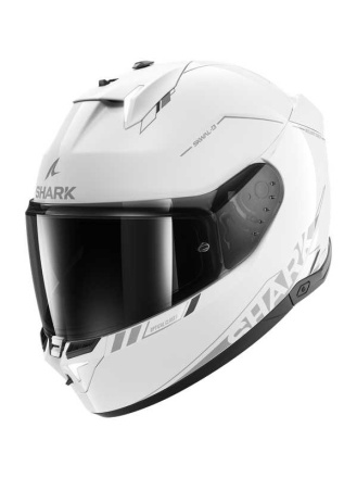 Skwal i3 Blank SP Integraalhelm - Wit-Grijs
