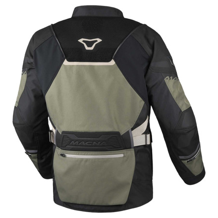 Macna Air Hybrid 2.0 Motorjas, Groen-Zwart (4 van 4)