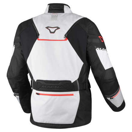 Macna Air Hybrid 2.0 Motorjas, Grijs-Zwart (2 van 5)