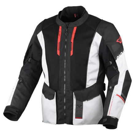 Macna Air Hybrid 2.0 Motorjas, Grijs-Zwart (4 van 5)