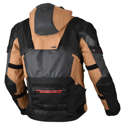 Macna Tryton Motorjas, Bruin-Zwart (2 van 4)