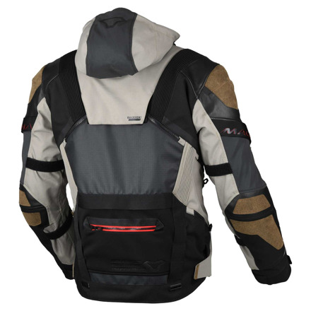 Macna Tryton Motorjas, Beige-Zwart (2 van 4)