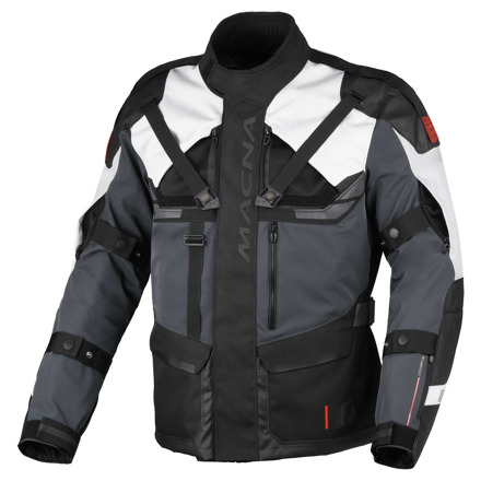 Macna Touros Motorjas, Zwart-Grijs (3 van 4)