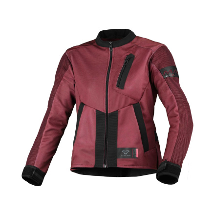 Torida Dames Motorjas - Zwart-Rood
