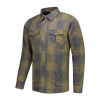 Neil V2 Motorshirt - Blauw-Groen