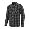 Rusty Stitches Super Neil V2 Motorshirt, Grijs-Zwart (Afbeelding 1 van 2)