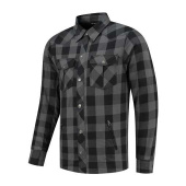 Super Neil V2 Motorshirt - Grijs-Zwart