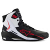 Alpinestars Faster-4 Motorschoenen, Zwart-Wit-Rood (Afbeelding 3 van 3)