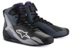 Stella Faster-4 Motorschoenen - Zwart-Antraciet-Violet