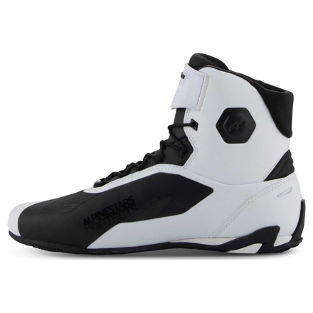 Alpinestars Stella Faster-4 Motorschoenen, Wit-Zwart (2 van 3)