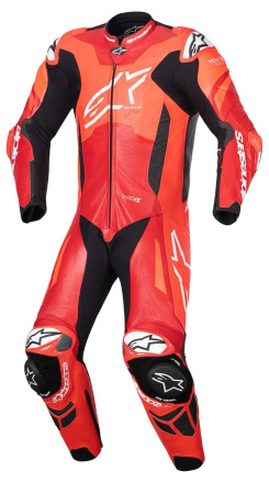 GP Plus V4 Sprint 1PC Lth Suit - Rood-Wit