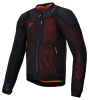 Troop-Air Pro Motorjas - Zwart-Rood-Fluor