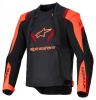T-Stunt Air Motorjas - Zwart-Rood-Fluor