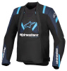 Alpinestars T-Stunt Air Motorjas, Zwart-Blauw (Afbeelding 1 van 2)