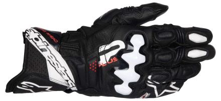 Alpinestars GP Plus R V3 Motorhandschoenen, Zwart-Wit (1 van 2)
