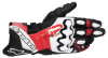 GP Plus R V3 Motorhandschoenen - Zwart-Wit-Rood