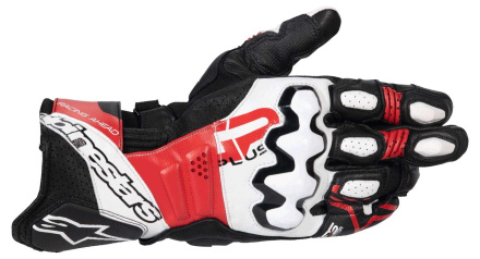 Alpinestars GP Plus R V3 Motorhandschoenen, Zwart-Wit-Rood (1 van 2)