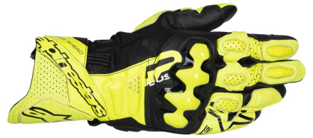 Alpinestars GP Plus R V3 Motorhandschoenen, Fluor Geel-Zwart (1 van 2)