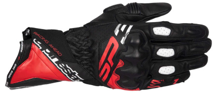 Alpinestars SP-3 Motorhandschoenen, Zwart-Rood-Wit (1 van 2)