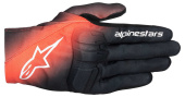 Reef V2 Motorhandschoenen - Zwart-Rood-Fluor-Wit
