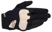 Chrome V2 Motorhandschoenen - Zwart-Beige