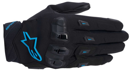 Stella SP X 3 Motorhandschoenen - Zwart-Blauw