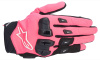 Alpinestars Stella SP X 3 Motorhandschoenen, Zwart-Roze-Wit (Afbeelding 1 van 2)