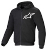 Chrome V2 Sport Motorhoodie - Zwart-Wit