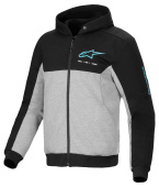 Chrome V2 Sport Motorhoodie - Zwart Turquoise
