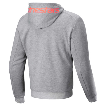 Alpinestars Chrome V2 Sport Motorhoodie, Grijs-Rood (2 van 2)