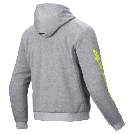 Alpinestars Chrome V2 Sport Motorhoodie, Grijs-Fluor (2 van 2)