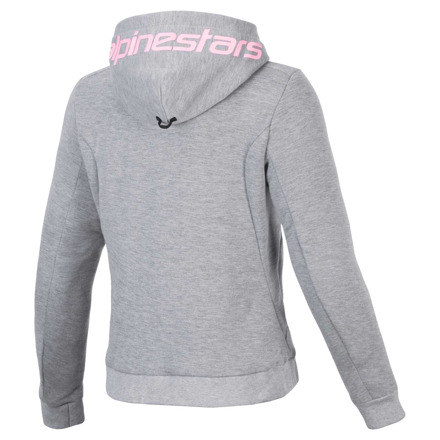 Alpinestars Stella Chrome V2 Sport Motorhoodie, Grijs-Roze (2 van 2)
