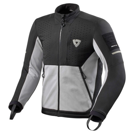 REV'IT! Tectonic H2O Motorjas, Zwart-Grijs (3 van 4)