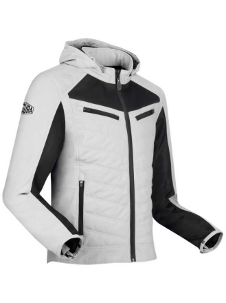 Natcho Vented Motorjas - Grijs-Wit