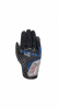Dirt Air Motorhandschoenen - Zwart-Antraciet-Blauw