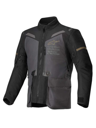 ST-7 2L Gore-tex Motorjas - Zwart-Grijs-Bruin