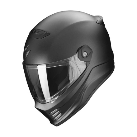COVERT FX SOLID Integraalhelm - Mat Zwart