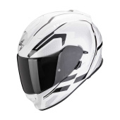 EXO 491 KRIPTA Integraalhelm - Wit-Zwart