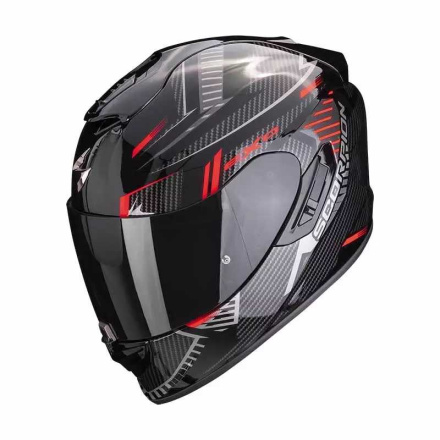 EXO-1400 EVO AIR SHELL Integraalhelm - Zwart-Rood