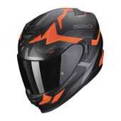 EXO-520 EVO AIR ELAN Integraalhelm - Mat Zwart-Oranje