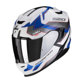 EXO-520 EVO AIR ELAN Integraalhelm - Zwart-Wit-Blauw-Rood