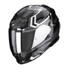 EXO-491 Spin Integraalhelm - Zwart-Grijs-Wit